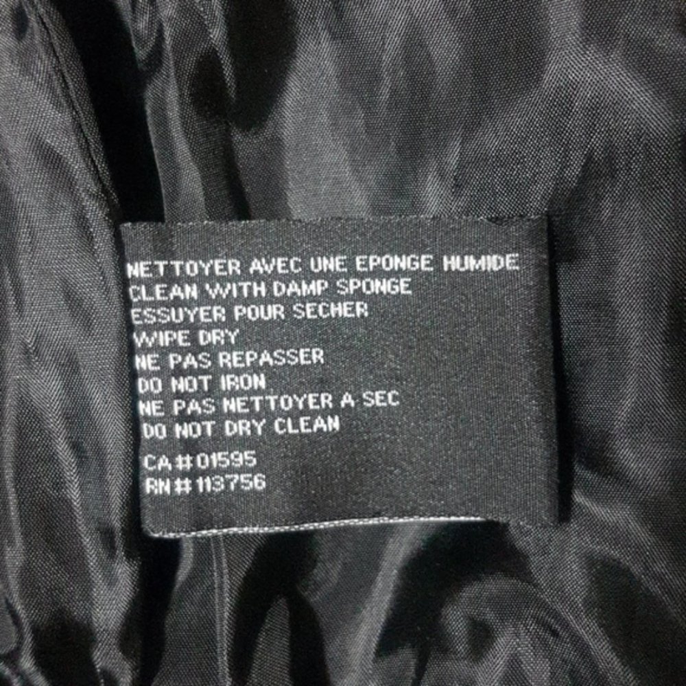 MOTO GEAR Faux Leather Jacket | Size S - Picture 10 of 16